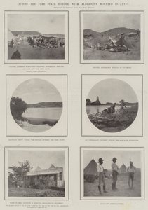 Über die Grenze des Freistaats mit Aldersons berittener Infanterie von English Photographer
