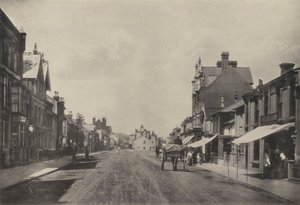 Aldeburgh, High Street (s/w Foto) von English Photographer