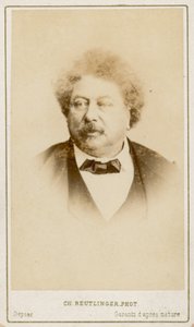 Alexandre Dumas, Schriftsteller von English Photographer