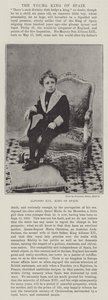 Alfonso XIII, König von Spanien von English Photographer
