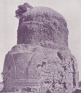 Alter buddhistischer Turm, Sarnath, Benares von English Photographer