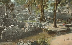 Antike Ruinen von Groß-Simbabwe von English Photographer