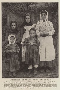 Armenische Waisen aus Erzeroum von English Photographer