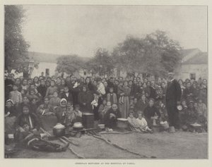 Armenische Flüchtlinge im Krankenhaus von Varna von English Photographer