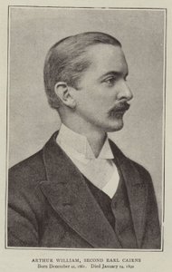 Arthur William, Zweiter Earl Cairns von English Photographer