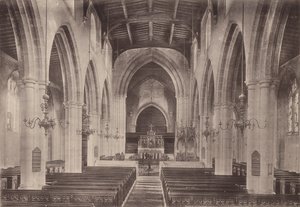 Arundel: Pfarrkirche Innenansicht von English Photographer