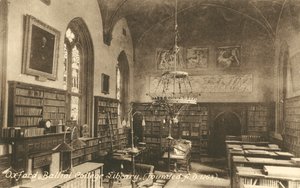 Bibliothek des Balliol College, Oxford von English Photographer