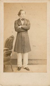 Benjamin Disraeli von English Photographer