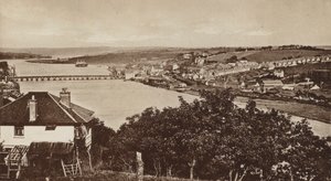 Bideford von Upcott, Blick nach Norden von English Photographer