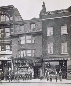 Bishopsgate, aus Historic London Buildings von Alfred und John Bool und Henry Dixon von English Photographer
