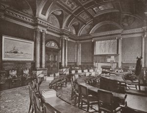 Sitzungssaal, Lloyds Register, Fenchurch Street von English Photographer