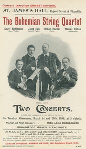 Böhmisches Streichquartett von English Photographer
