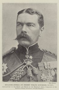 Brigadegeneral Sir Herbert Horatio Kitchener, KCMG von English Photographer