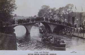 British Empire Exhibition, Wembley: See und Brücke von English Photographer