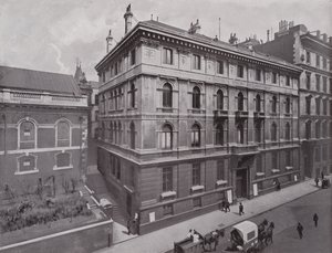 Haus der Britischen und Ausländischen Bibelgesellschaft, Queen Victoria Street von English Photographer