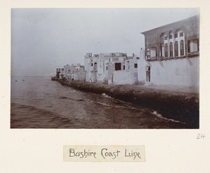 Bushire Küstenlinie, aus 