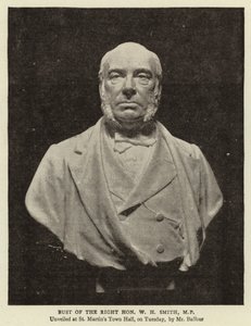 Büste des ehrenwerten W. H. Smith, MP von English Photographer