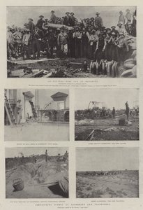 Kampfszenen in Kimberley und Paardeberg von English Photographer