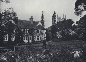 Canon Kingsley und sein Zuhause, Eversley Rectory, Hampshire von English Photographer