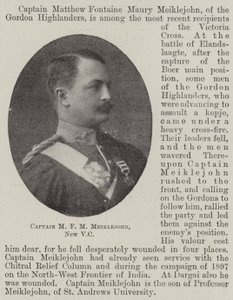 Kapitän M. F. M. Meiklejohn, neues Victoria-Kreuz von English Photographer
