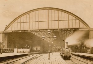Charing Cross Station, London; Fotografie, 1874 von English Photographer