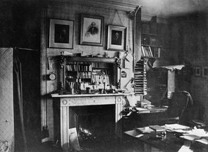 Charles Darwins Arbeitszimmer im Down House