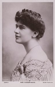 Cicely Gleeson-White, englische Sopranistin von English Photographer