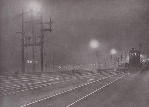 Clapham Junction bei Nacht von English Photographer