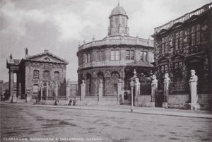 Clarendon, Ashmodean und Sheldonian, Oxford von English Photographer