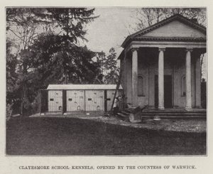 Clayesmore School, Kennels, eröffnet durch die Gräfin von Warwick von English Photographer