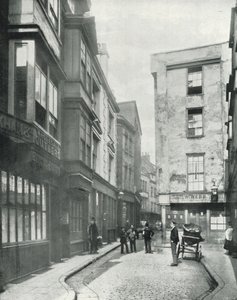Cloth Fair, ein malerisches Stück Alt-London von English Photographer