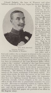 Oberst Dalgety, der Verteidiger von Wepener von English Photographer