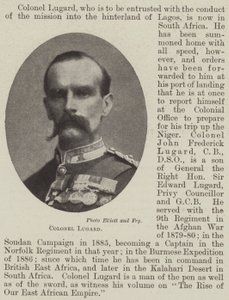 Colonel Lugard von English Photographer