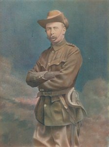 Oberst W. H. Mackinnon. Kommandant der City Imperial Volunteers von English Photographer