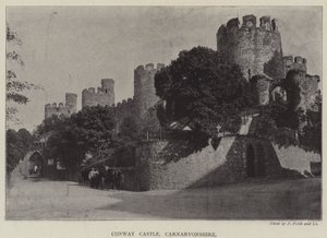 Conway Castle, Carnarvonshire von English Photographer