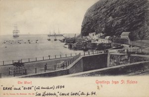 Kuli-Schiffe Erne und Elbe, St. Helena von English Photographer