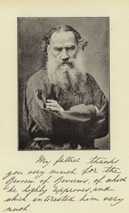 Graf Tolstoi von English Photographer