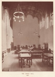 Crosby Hall, Cheyne Walk: Die Große Halle von English Photographer