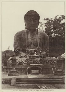 Daibutsu, der heilige Buddha in Kamakura, Japan von English Photographer