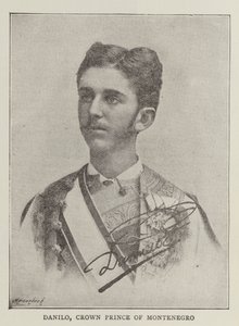 Danilo, Kronprinz von Montenegro von English Photographer