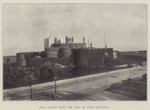 Deal Castle, Kent, der Sitz von Lord Herschell von English Photographer