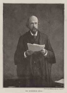 Dr. Birkbeck Hill von English Photographer
