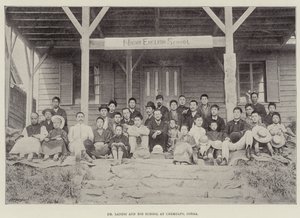 Dr. Landis und seine Schule in Chemulpo, Korea von English Photographer