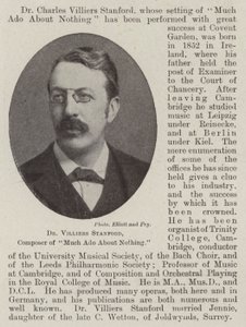 Dr. Villiers Stanford, Komponist von Viel Lärm um nichts von English Photographer