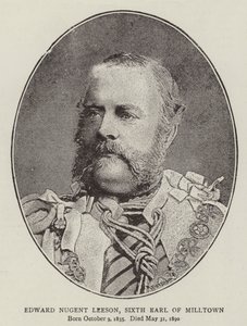 Edward Nugent Leeson, Sechster Earl of Milltown von English Photographer
