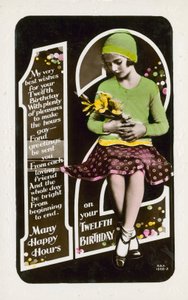 Edwardianische Postkarte von English Photographer