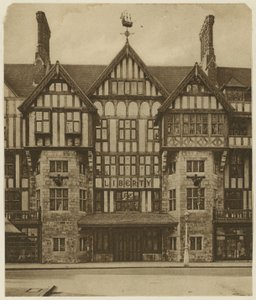 Fassade des Liberty Kaufhauses von English Photographer