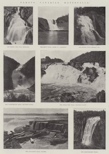 Berühmte kanadische Wasserfälle von English Photographer