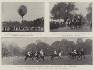 Mode und Sport, Veranstaltungen in Ranelagh, Hyde Park und Hurlingham von English Photographer
