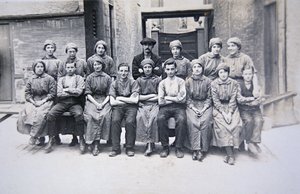 Arbeiterinnen im Woolwich Arsenal, London